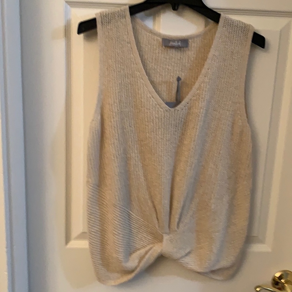 Womens knit tank top size M